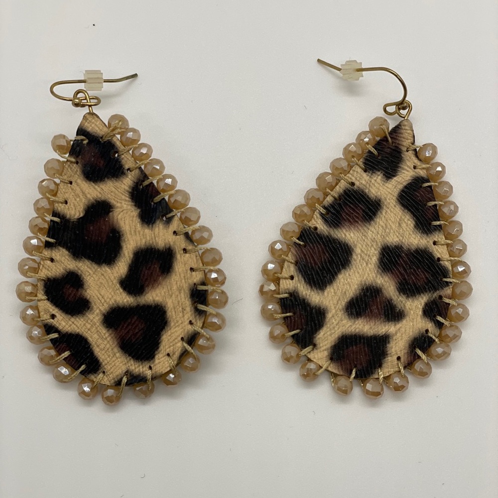 Animal Print Earring